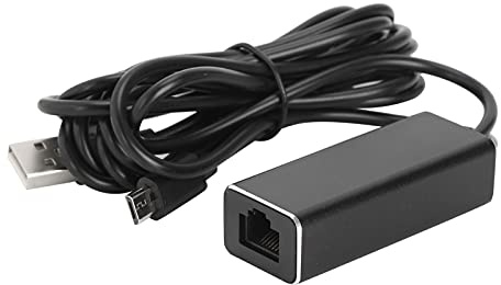 Adaptador Ethernet Micro USB a RJ45 10/100Mbps para TV Sticks