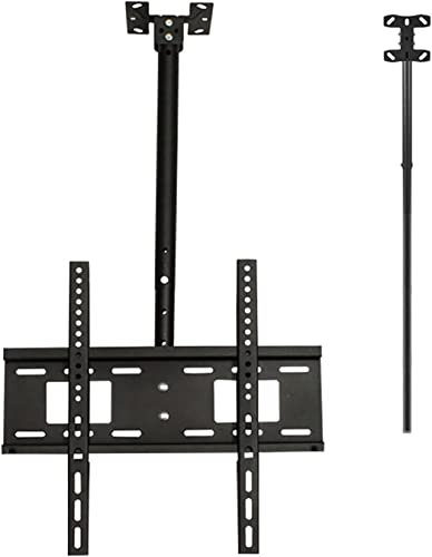 Supporto TV da soffitto multifunzione, supporto TV da soffitto girevole e inclinabile a 360°, adatto alla maggior parte dei televisori LCD a schermo piatto e curvi da 32-55 pollici Supporto TV Su
