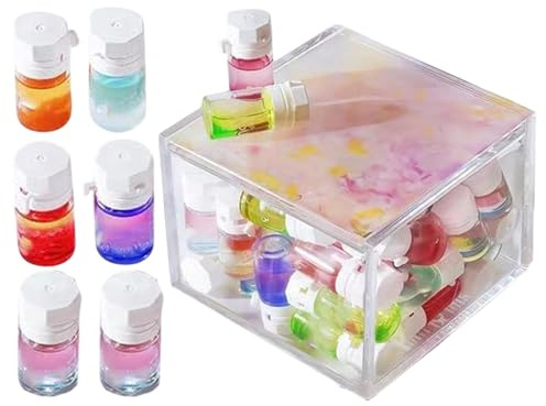 Profumo E Olio Per Capelli 2 In 1, 40 Pezzi Di Profumo Per Capelli Da Donna, Olio Multifunzionale Per C-apelli Crespi, Oli Per La Cura Dei Profumato A Lunga Durata, Set Di E Oli Portat