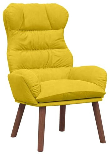 vidaXL Sessel Gelb 69 x 74 x 93 cm Samt