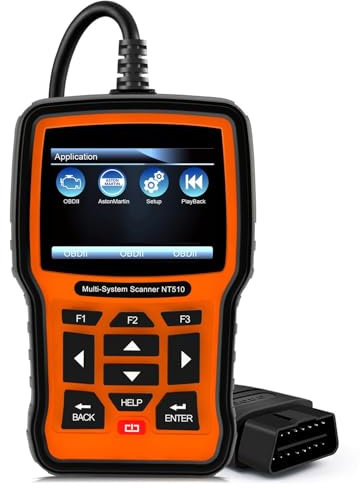 NT510 - Escáner de diagnóstico OBD2 compatible con BMW, ABS SRS D.PF, TPMS, OBD2, escáner automotriz, control bidireccional