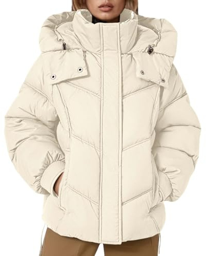 Chaqueta de plumón para mujer Cálido Parka Larga Invierno acolchada delgada ropa abrigo cálida con relleno plumas calle moda