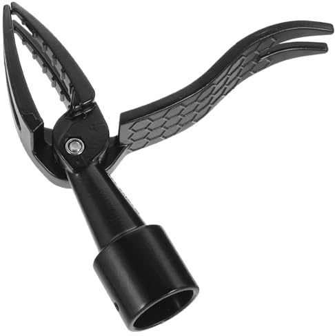 SHINEOFI Fourche à Désherber Manuelle pour Jardin Debout Outil de Désherbage Professionnel en Fonte Désherbeur Profond sans Creuser Large Trou Extraction Rapide des Racines Style Aléatoire