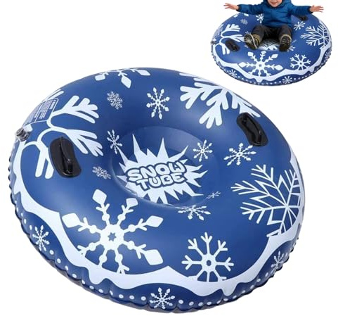 usefulbeauty - Tubo de Nieve Hinchable, Inflable para Nieve, de Trineo Resistente a la abrasión, para Uso al Aire Libre en Invierno en callejones, aceras, Piscina, Playa,