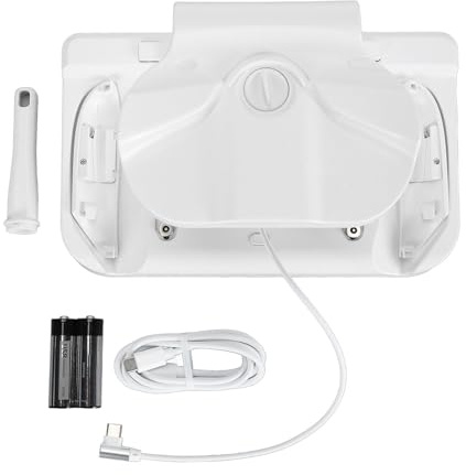 Estación de Carga VR para Meta 3, Base de Carga rápida USB-C con 2 baterías Recargables, Soporte de Carga simultánea para Auriculares y Controladores con protección contra so (Blanca)