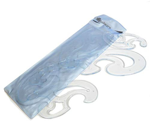GraphicPro French Curve Set of 3