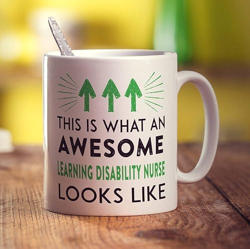 Printster This is What an Awesome Learning Disability Nurse Looks Like Mug - 11oz Ceramic Cup