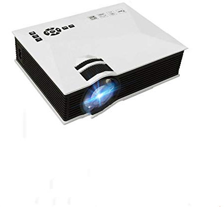 Proiettore LED 68H videoproiettore full HD home theater 1200 lumen WIFI Miracast per home entertainment, feste e giochi