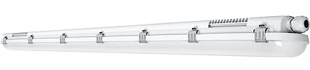 LEDVANCE Feuchtraumleuchte LED: für Decke/Wand, DAMP PROOF VALUE, 50 W, 220…240 V, Ausstrahlungswinkel: 115, Cool White, 4000 K, Gehäusematerial: Polycarbonat (PC), IP65, 1-er-Pack