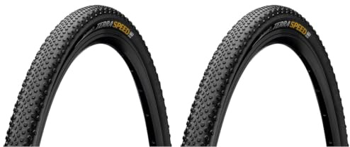 2X Continental Terra Speed Protection TR Falt 28x1,35 35-622mm +AV Schlauch