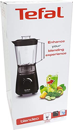 Tefal Blendeo BL2A, 400W, 1,5L, Standmixer, Smoothie Maker, Mixer, Shakes Blender, Mühle und Eisbrecher, Ice-Crusher mit 2 Geschwindigkeitsregelung