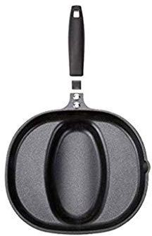 HQQSC POÊLON, Omelette Maker, Cuisinière électrique Egg rend Omelettes, frit, poché et Oeufs brouillés antiadhésive Refroidir tactile Poignée pour Wok