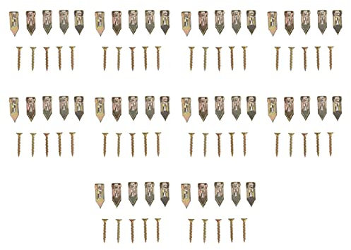 50 Tornillos De Anclaje Autoperforantes, Anclajes De Pared Seca, Acero Al Carbono De Alta Dureza, Resistencia Al Impacto, Tornillos De Anclaje Para Reparación De Anclajes De Paneles De Yeso Húmedos Y
