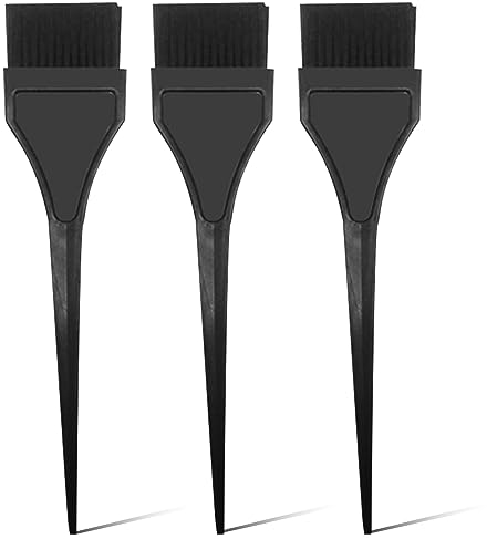 AZWOOD Haarfärbe Bürste 3 Stück Farbpinsel Haare Pinsel Haare Färben Haar Färbemittel Kamm Bürsten Applikator Werkzeuge für Barbershop und Home Coloring DIY