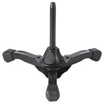 klarinett nybörjare Tillbehör Bärbart klarinettställ Stativställ för klarinett Stabilt Hållbart blåsinstrumentställ för klarinettblåsinstrument (Color : Bk)