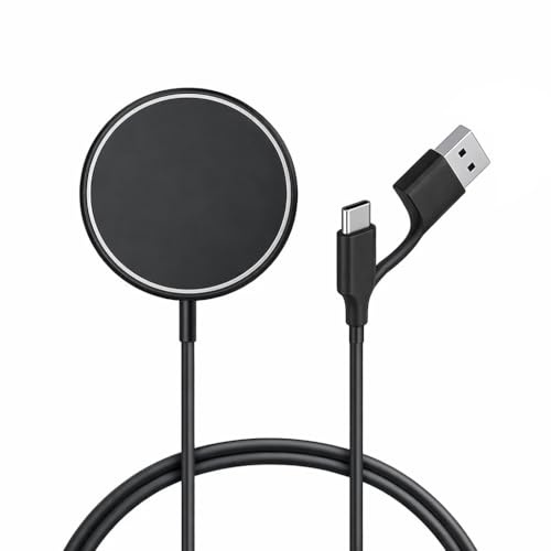 15W Magnetic Wireless Charger Compatible with Samsung Galaxy Z FLip 8 / Z Fod 8 / Z Fold 8 Ultra/Z Fold 7 / Z Flip 7 / Z Flip 7 FE/Z Fold 6 / Z Flip 6 / Z Fold 5, 4, 3, 2 / Z Flip 5, 4, 3, 2