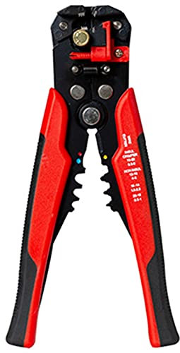Alicates de crimpado duraderos – Pelacables automático, crimpadora multifuncional, cortador de cables para terminal de 0,2 – 6,0 mm² – Herramientas manuales industriales