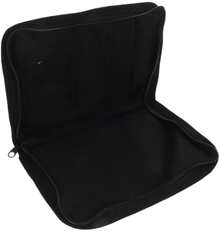 IMIKEYA Car Organizer Pouch Durable Owners Manual Holder Multi Pocket File Storage Bag for Essential Documents Compact Design Fits Glove Box Under Seat