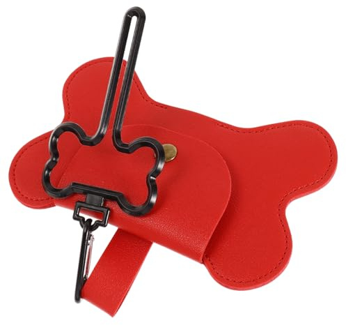 FIXOSHEE Porta Sacchetti per Feces Animali Domestici Distributore Bustine per Facile da e Utilizzare Accessorio per Passeggiate all Colore Fashion