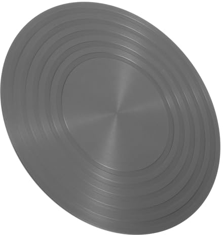 Difusor de Calor para Cocinar de 8 Pulgadas en Aleación de Aluminio Negro