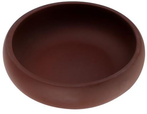 SEWACC Traditionelle Chinesische Teeschale aus Ton 600 ml Rustikale Wiederverwendbare Teetasse für Teezeremonie Kompatibel mit Modernen Kaminen Dekorative Schale für Haushalt und