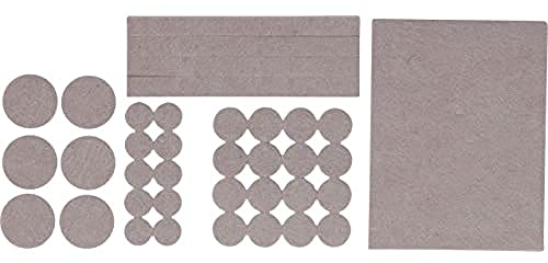 BGS Diy 80715 | Jeu de protections antidérapants | beige | 38 pièces