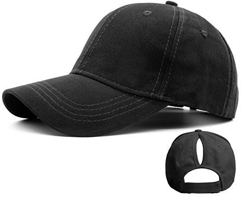 Ruyosn Basecap Damen Mit Hohem Pferdeschwanz - Sommer Kappe Für Sonnenschutz - Hip Hop Cap Aus Baumwolle