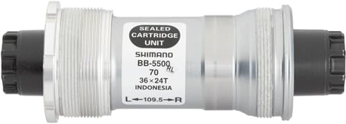 SHIMANO 105 BB-5500 Bottom Bracket - Italian 70 x 109.5mm Octalink V1 Spindle in | Halterung