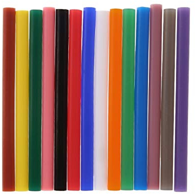 HNGM Klebesticks 14 Teile/Satz heißer schmelzkleber klebstick Mix Farbe für DIY. Handwerk Reparaturwerkzeug 7 * 100mm