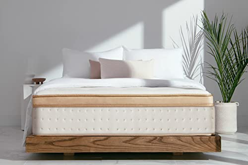 LANKOU Federkern 7-Zonen-Kaltschaummatratze, Tonnentaschenfederkern orthopädisch mittelfest, orthopädisch Öko-Tex Zertifiziert,Härtegrad H3 und H4 unabhängige Betten ruhige Matratze (90 * 200 * 24)