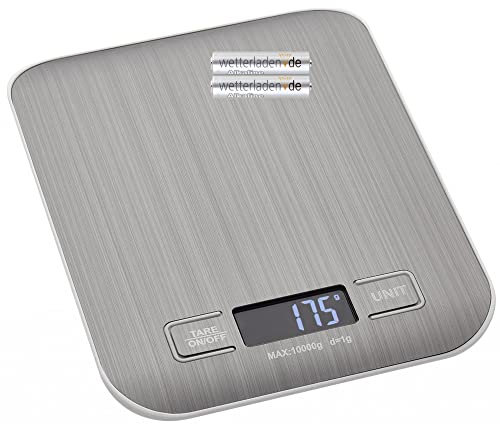 TFA 50.2004.54 - Bilancia da cucina digitale AMARETTI, design piatto, funzione tara