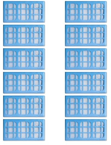 SAMANIJA Lot de 12 cartouches filtrantes de rechange, compatibles avec les fontaines à eau potable Cat Dog Pet Mate