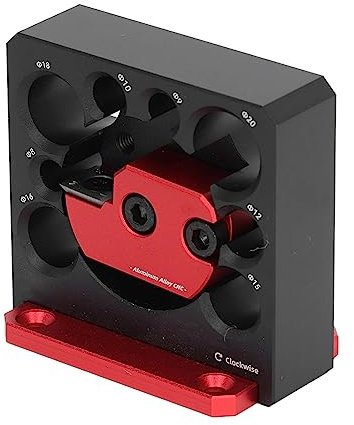 8 Fori Trapano Elettrico Inserti in Carburo Tassello Maker, Metrico da 8mm a 20mm Tassello Regolabile con Lama in Carburo Strumento Tondo Asta Ausiliaria per Aste di Legno