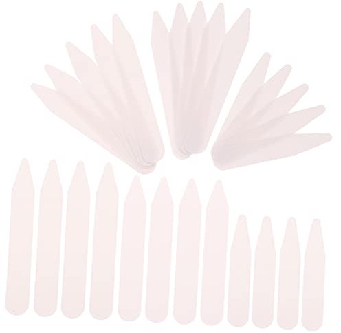 AUTSUPPL Ensemble De 200 Baleines De Col Pour Chemise En Plastique - Trois Tailles 5cm - 62cm 7cm Inserts De Col Robustes Et Réglables Pour Hommes Et Femmes Invisibles Support De Col De