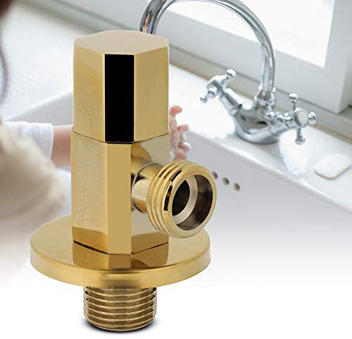 Bagno B Valvola di Arresto Ad Angolo Dorato Valvola di Controllo Valvola Ad Angolo del Rubinetto Il Tuo Bagno di Casa Offre praticità Ed Efficienza Nella Sua qualità