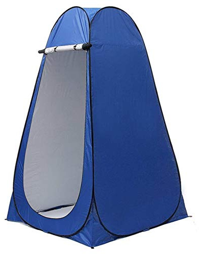 LVUNZJCA Tenda da Doccia Esterna Tenda da Bagno all'aperto Automatico Stanza Bird Bird Watching Shed con Finestra Doccia(Blu)