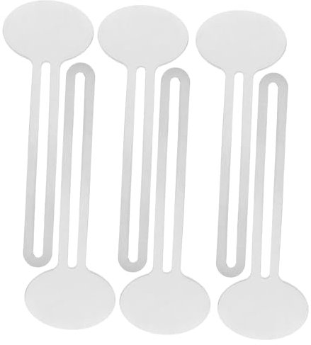 MUCKLILY 6pcs Toothpaste Tube Squeezer Tool Metal Tube Toothpaste Dispenser Multifunctional Design for Glue Paste Cosmetics