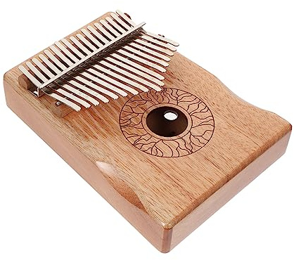 JOINPAYA Kalimba-daumenklavier Mit Tasten Tragbares Kleines Musikinstrument Kreatives Fingerklavier Aus Naturholz