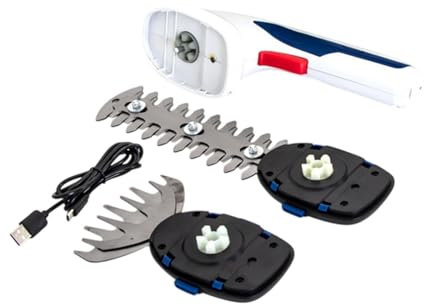 Fonowx Cesoia Elettrica per Giardino con Impugnatura Ergonomica