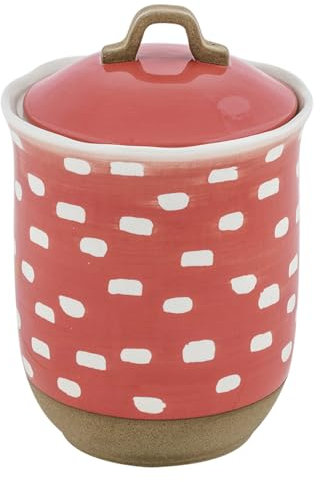 Villa Altachiara Barattolo Biscotti In Ceramica, Ideale Per Conservare Dolci E Snack, Design Vintage Anni '50, Accessori Cucina, Collezione Candy