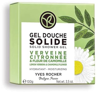 Gel Doccia Solido Idratante Lemon Verbena & Fiori di Camomilla 100g