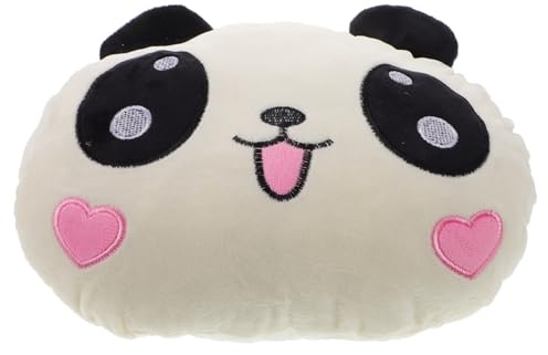 AKOOSY Ergonomisches Panda Nackenkissen Auto Kopfstütze mit Elastischem Band Abnehmbarem Bezug Vielseitig für Auto Büro und Sofa Komfortable Nackenstütze Niedliches Tierdesign Weiches
