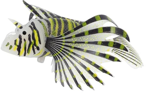 Toyvian Aquarium Silikonfisch Dekoration Simulationsfisch Lionfish Modell Prop Für Aquarien Landschaftsbau Künstlicher Fisch Im Aquarium