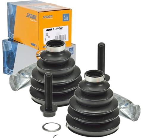 2x Spidan Löbro Achsmanschetten Satz | 2x 23698 passend für A4 Exeo links+rechts