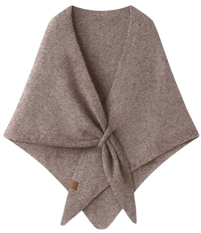 Generisch Dreieck Schal Damen Winter Herbst Strick Warm Pashmina Schal Kaschmir Bequem Weich Umschlagtücher Für Frauen Stola Strick Elegant Wraps Elegante Dreieckstuch Überwurf