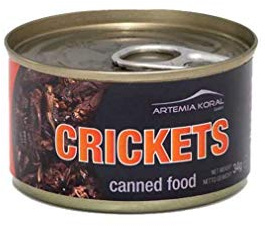 Artemia Konservierte Grillen Klein Canned Crickets Small 34 g Dose 15171 (2-TLG.Set)
