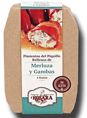 pimiento relleno de merluza y gambas lata a-f 270 ml