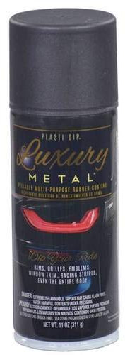 Plasti Dip 4 x Luxury Metal - Aerosol Spray - 311g (4 of one colour) (Black Sapphire Metallic)