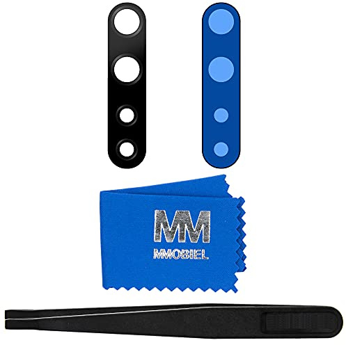 MMOBIEL Back Rück Kamera Glas Linse Ersatz Kompatibel mit Oneplus Nord - 6.52 inch - 2020 - Hinten Rückseite Camera Scheibe - Inkl. Kleber, Pinzette und Tuch