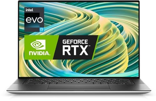 Dell XPS 15 9530 Laptop | 15.6 OLED 3.5k Display | Intel Core i7-13700H | 16 GB RAM | 1 TB SSD | NVIDIA GeForce RTX 4060 | Windows 11 Home | QWERTZ | Silver